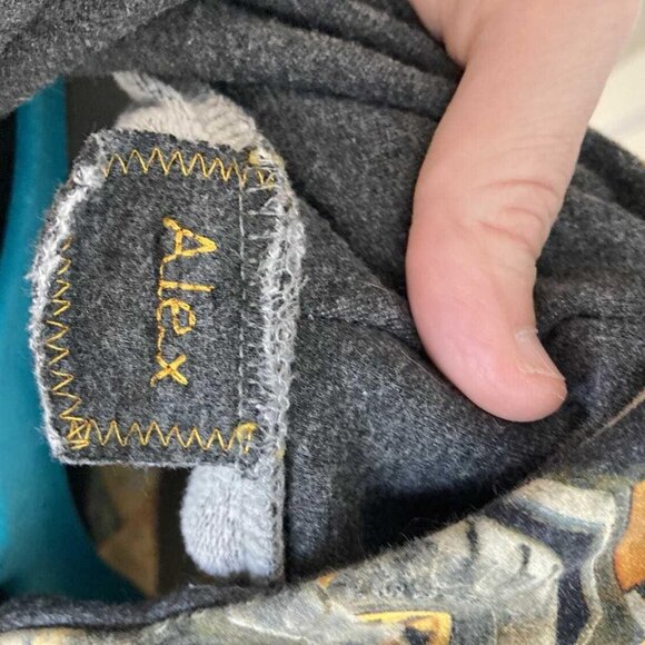 EUC Boys Handmade Tonka Trucks Construction Themed Hoodie - Size 5/6 - Picture 3 of 4